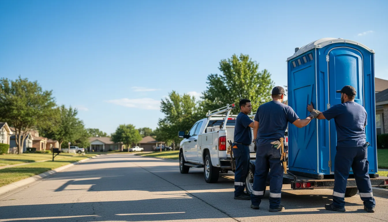 Portable Toilet Rental in Mccamey, TX near me
